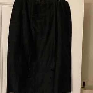 Letarte Classic Black Pencil Skirt